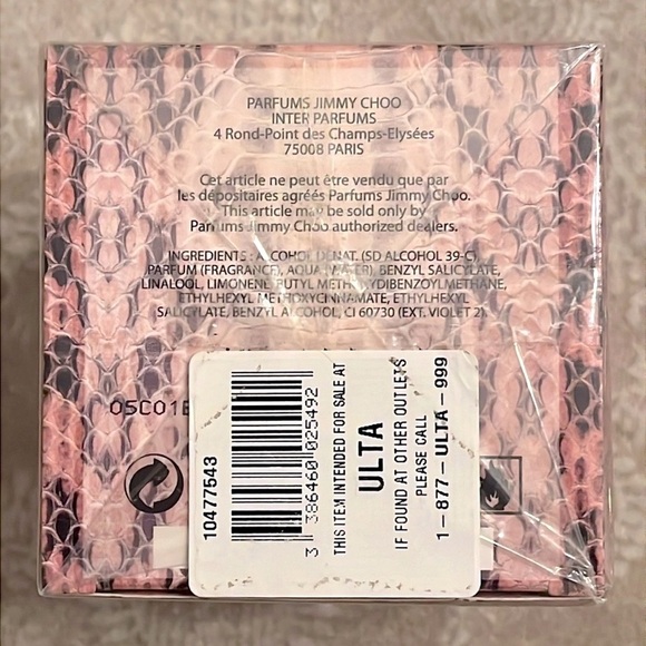 Brand New Jimmy Choo Eau De Parfum Natural Spray 1.3 Fl Oz Fragrance Sealed - Picture 4 of 6